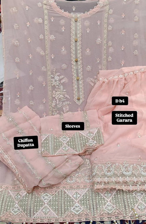 Tawakal Ramsha pink Unstitched