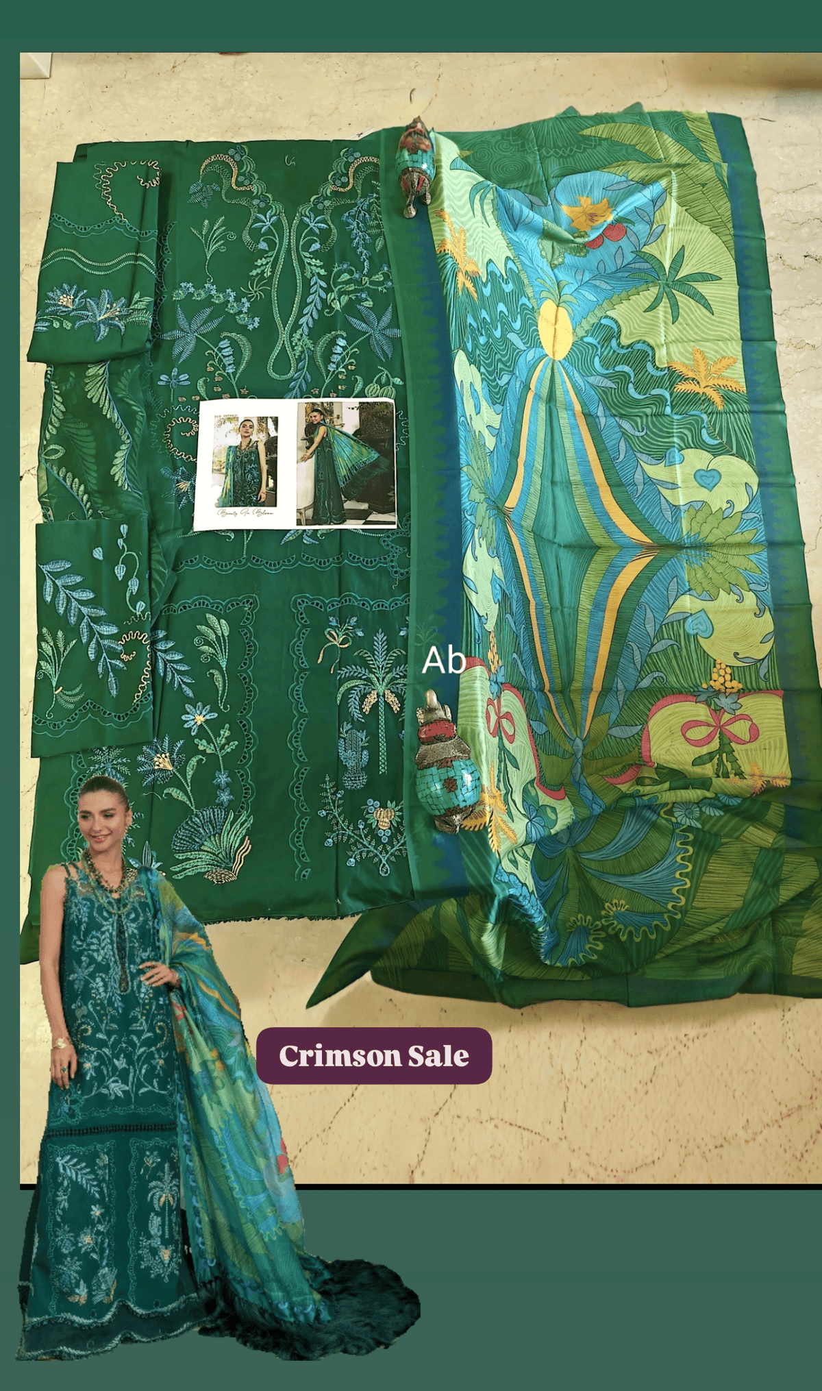 Open Pic/Sale‼️Flow by Crimson 26/BEAUTY IN BLOOM - D3B/Emerald