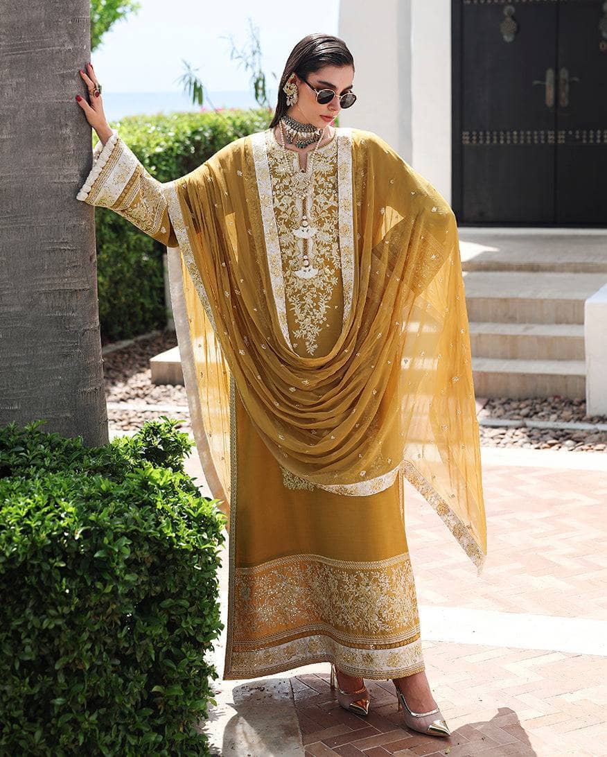 Mushq Nuvera Raw Silk 26/Vol 2/Rosalie Crown/D 07/Yellow