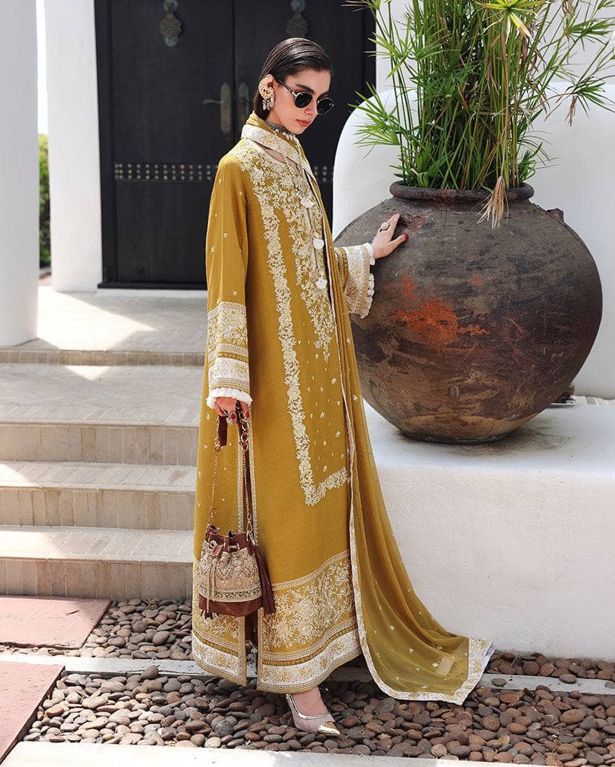 Mushq Nuvera Raw Silk 26/Vol 2/Rosalie Crown/D 07/Yellow